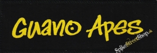 GUANO APES - Yellow Logo - nášivka