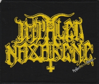 IMPALED NAZARENE - Yellow Logo - nášivka