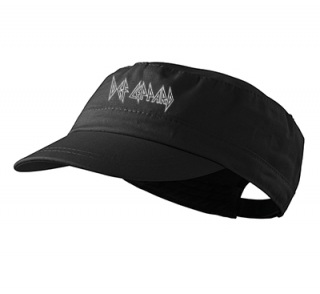 DEF LEPPARD - Logo - čierna šiltovka army cap