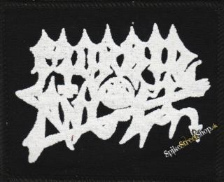 MORBID ANGEL - White Logo - nášivka