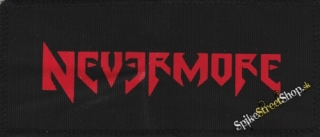 NEVERMORE - Red Logo - nášivka