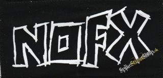 NOFX - White Logo 1 - nášivka