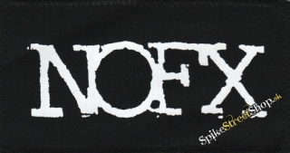 NOFX - White Logo 2 - nášivka