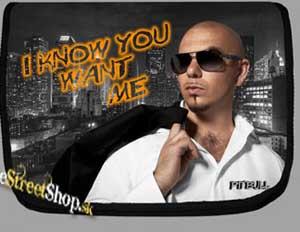 PITBULL - I Know You Want Me - taška na rameno