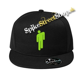 BILLIE EILISH - Green Stickman - čierna šiltovka model "Snapback"