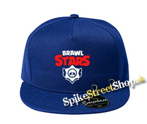BRAWL STARS - Logo - kráľovská-modrá šiltovka model "Snapback"