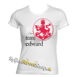 TEAM EDWARD - Twilight Eclipse - biele dámske tričko