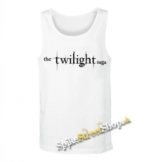 TWILIGHT - The Twilight Saga Logo - Mens Vest Tank Top - biele