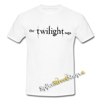 TWILIGHT - The Twilight Saga Logo - biele pánske tričko