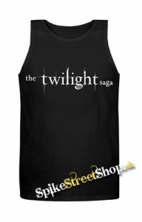 TWILIGHT - The Twilight Saga Logo - Mens Vest Tank Top - čierne