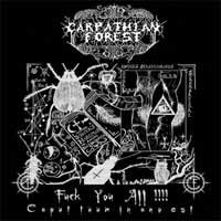 CARPATHIAN FOREST - Fuck You All - chrbtová nášivka