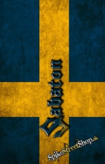 Samolepka SABATON - Logo On SE Flag