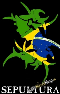 Samolepka SEPULTURA - Brasil Logo