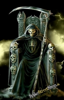 Samolepka GOTHIC MOTIVES - Death On Throne
