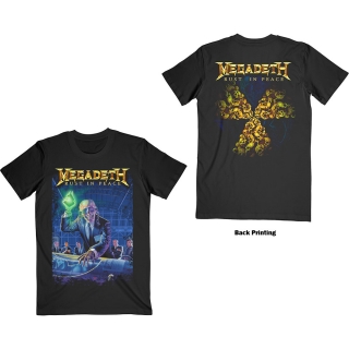 MEGADETH - Rust In Peace 30th Anniversary - čierne pánske tričko