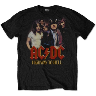 AC/DC - H2H Band - čierne pánske tričko