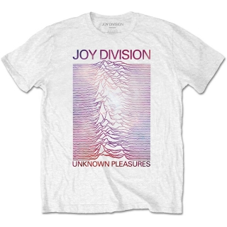 JOY DIVISION - Unknown Pleasures Gradient - biele pánske tričko