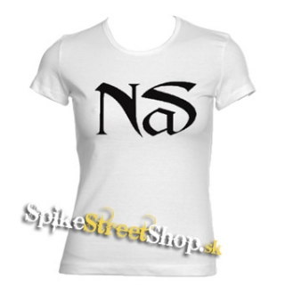 NAS - Logo Hip Hop Legend - biele dámske tričko