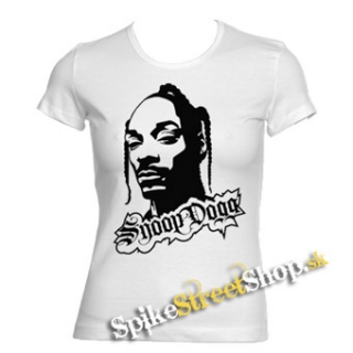 SNOOP DOGG - Logo & Portrait - biele dámske tričko