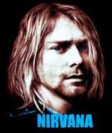 NIRVANA - Kurt Cobain Motive 2 - chrbtová nášivka