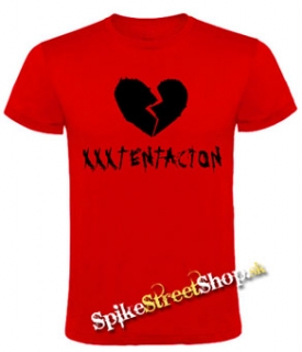 XXXTentacion - Logo - červené pánske tričko