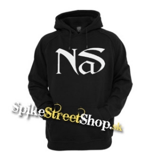 NAS - Logo Hip Hop Legend - čierna pánska mikina