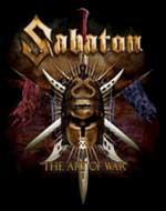 SABATON - The Art Of War - chrbtová nášivka