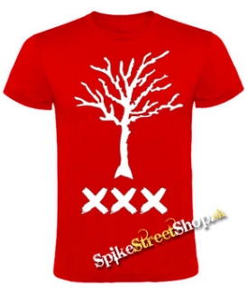 XXXTentacion - Tree - červené pánske tričko