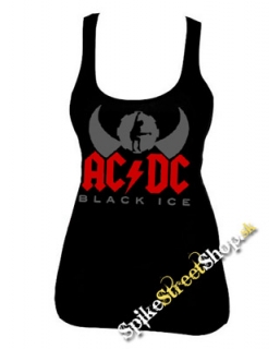 AC/DC - Black Ice Angus Silhouette - Ladies Vest Top