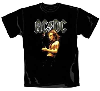 AC/DC - Angus - čierne pánske tričko