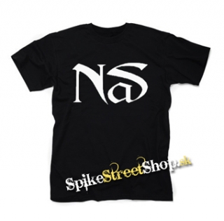 NAS - Logo Hip Hop Legend - čierne detské tričko