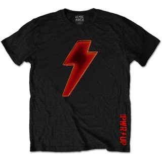 AC/DC - Bolt Logo - čierne pánske tričko