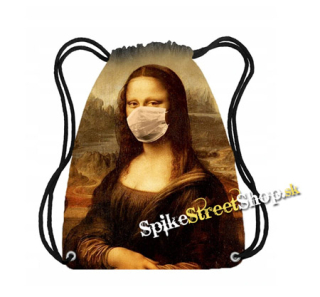 Školský chrbtový vak MONA LISA - Virus Mask Canvas