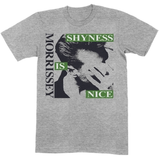 MORRISSEY - Shyness Is Nice - sivé pánske tričko