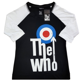 THE WHO - Elevated Target - čierne dámske tričko s 3/4 rukávmi