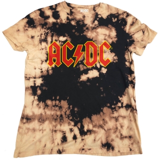 AC/DC - Logo - hnedé pánske tričko
