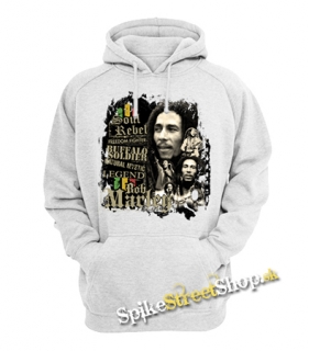 BOB MARLEY - Soul Rebel - sivá pánska mikina