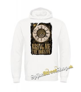 BRING ME THE HORIZON - Clock - biela pánska mikina