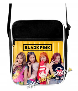 BLACKPINK - Yellow Background Band - retro taška na rameno