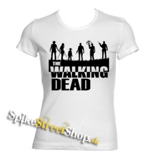 THE WALKING DEAD - Silhouette - biele dámske tričko