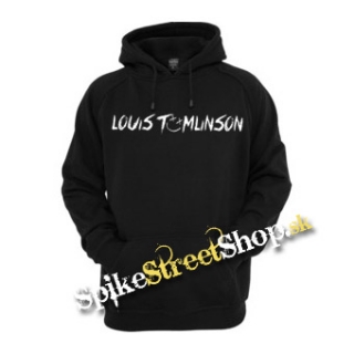 LOUIS TOMLINSON - Logo Smile - čierna detská mikina