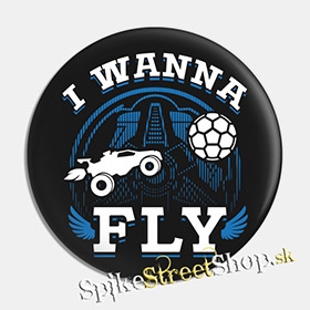 ROCKET LEAGUE - I Wanna Fly - okrúhla podložka pod pohár