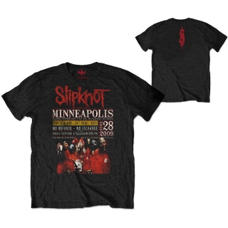 SLIPKNOT - Minneapolis 09 - čierne pánske tričko