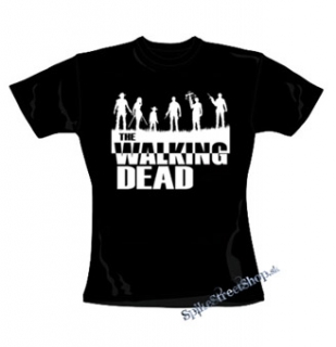 THE WALKING DEAD - Silhouette - čierne dámske tričko