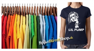 LIL PUMP - Logo & Portrait - farebné dámske tričko