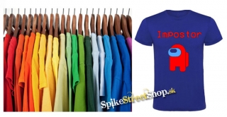 AMONG US - Impostor - farebné pánske tričko