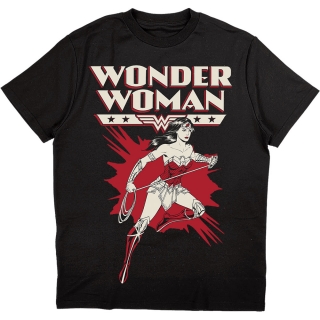 DC COMICS - Wonder Woman Explosion - čierne pánske tričko