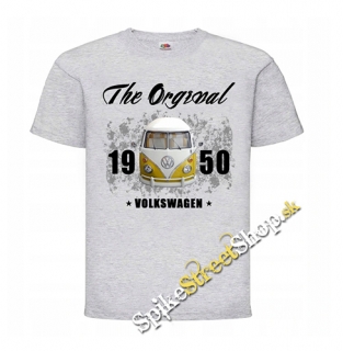 VOLKSWAGEN - Original Since 1950 - šedé pánske tričko