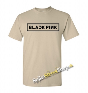 BLACKPINK - Logo Black - pieskové detské tričko