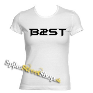 B2ST - BEAST - Logo - biele dámske tričko